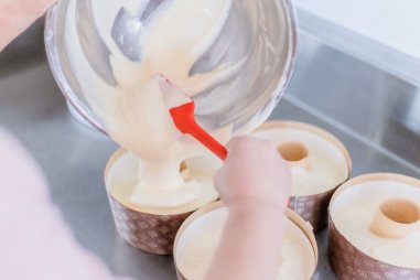 TayoRi cafe αのシフォンケーキはすべて手作り