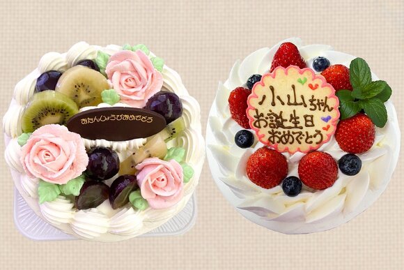 写真：デコレーションケーキ