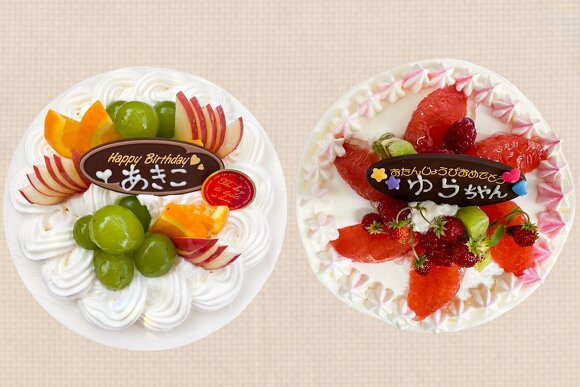 写真：デコレーションケーキ