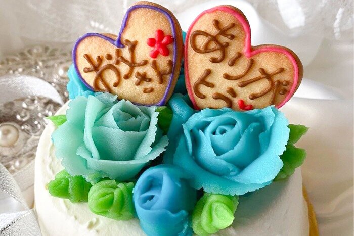 父の日限定あんフラワーケーキ