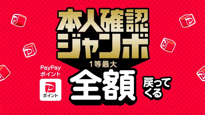 PayPay本人確認ジャンボ